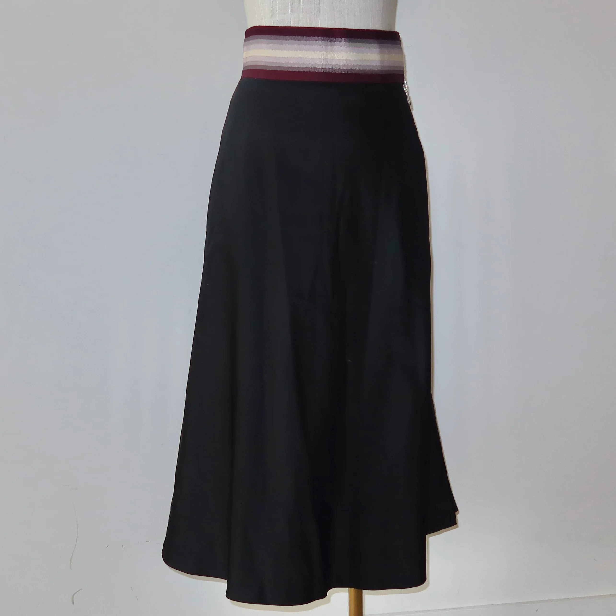 Chloé AW2001 Black Midi Skirt - Image 7