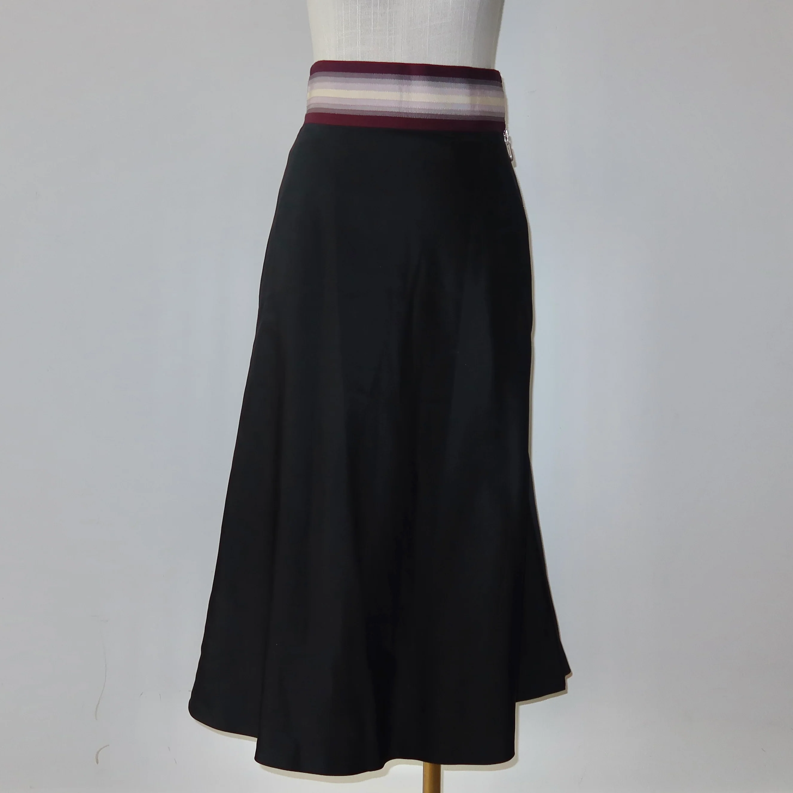 Chloé AW2001 Black Midi Skirt - Image 8