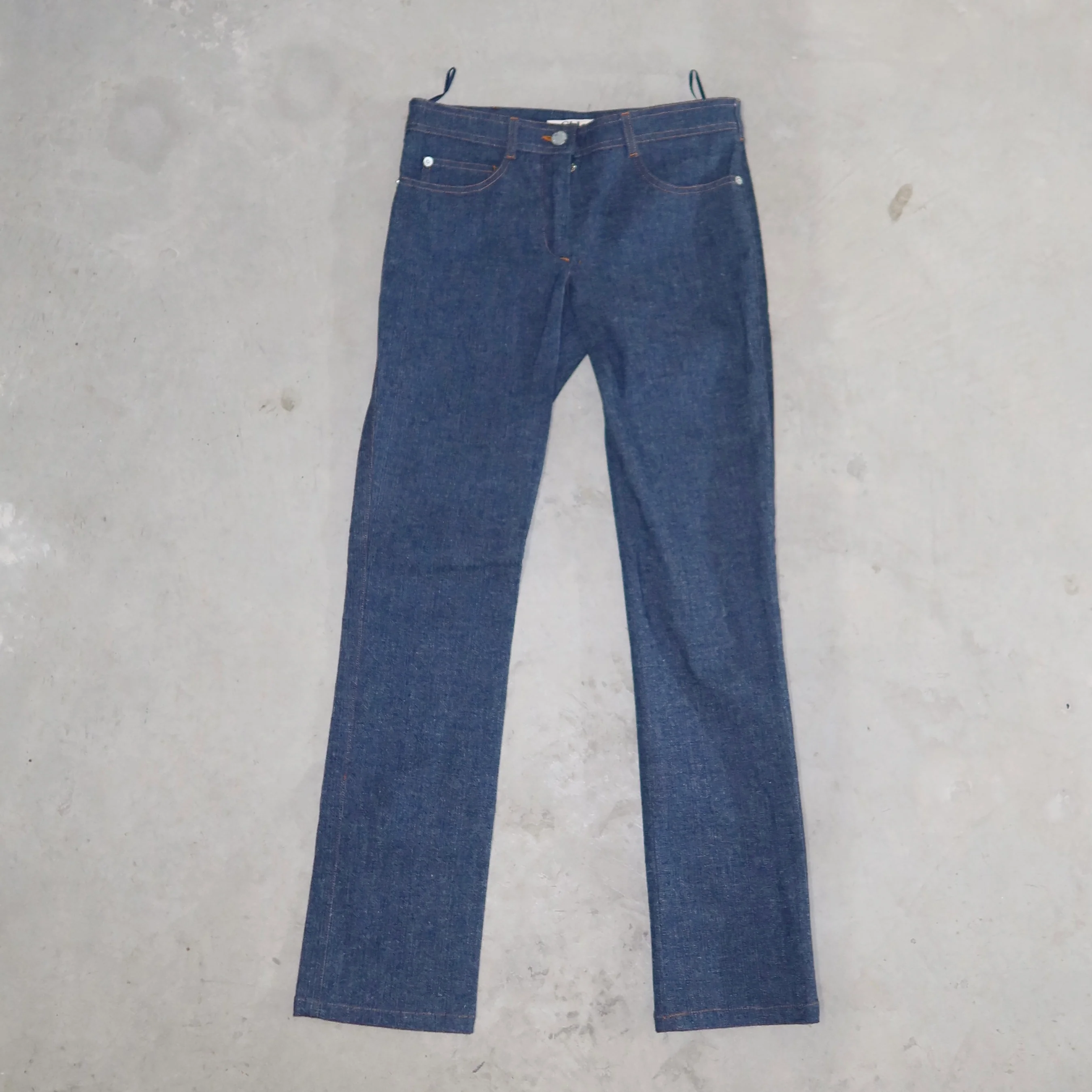 Chloé AW2001 Dark Wash Jeans - Image 8