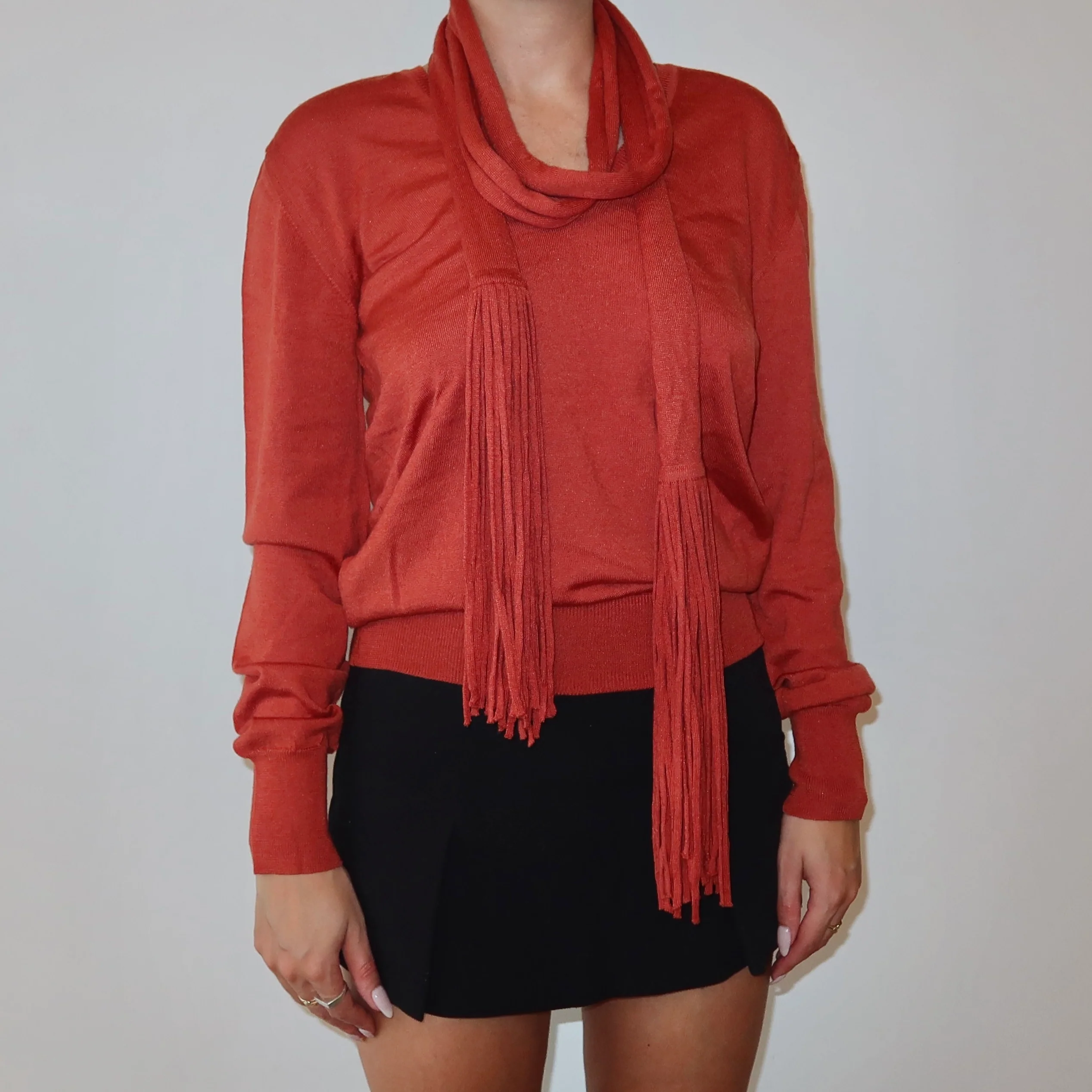 Chloé AW2003 Merino Jumper and Scarf - Image 3