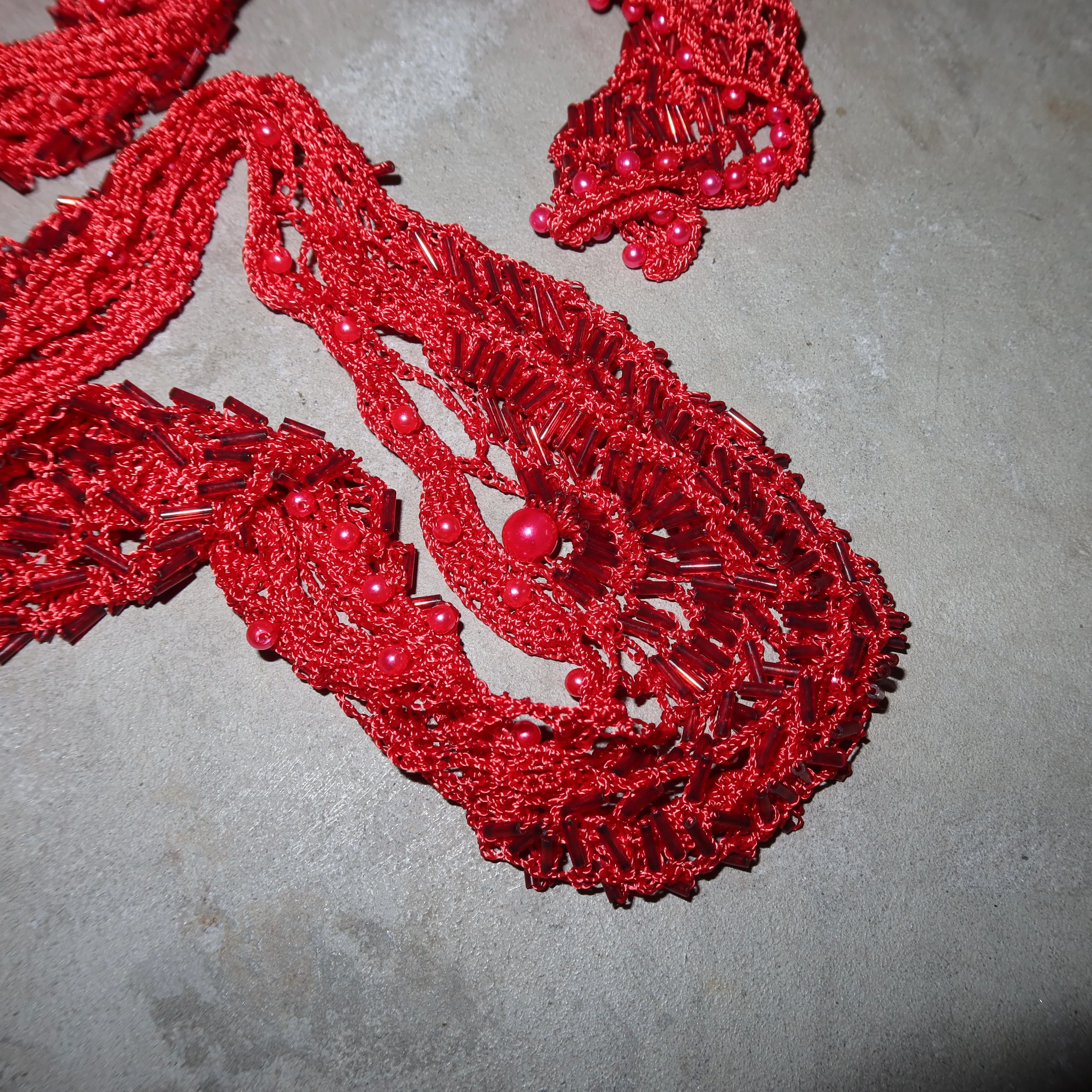 Emporio Armani Beaded Scarf - Image 5