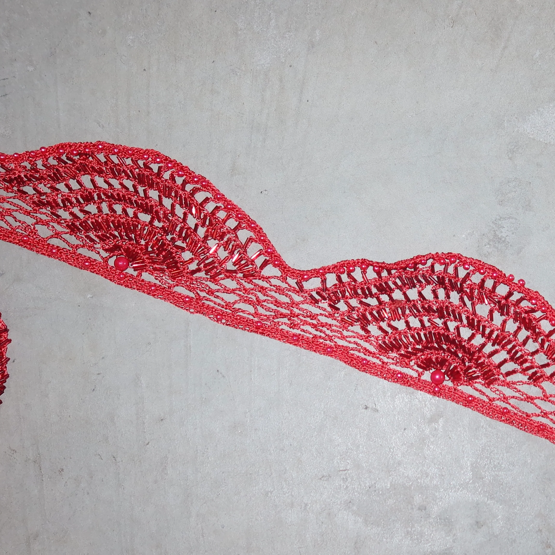 Emporio Armani Beaded Scarf - Image 6