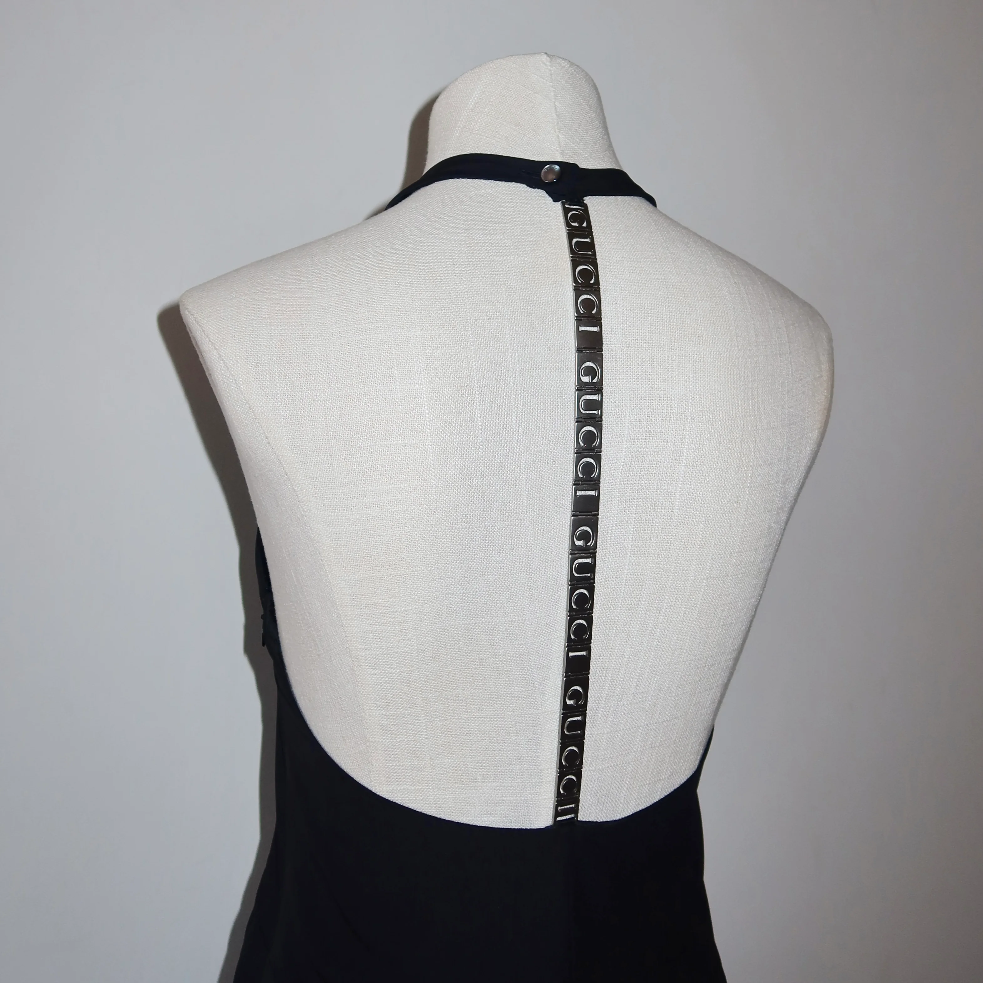 Gucci SS1996 Metal Spine Dress - Image 6