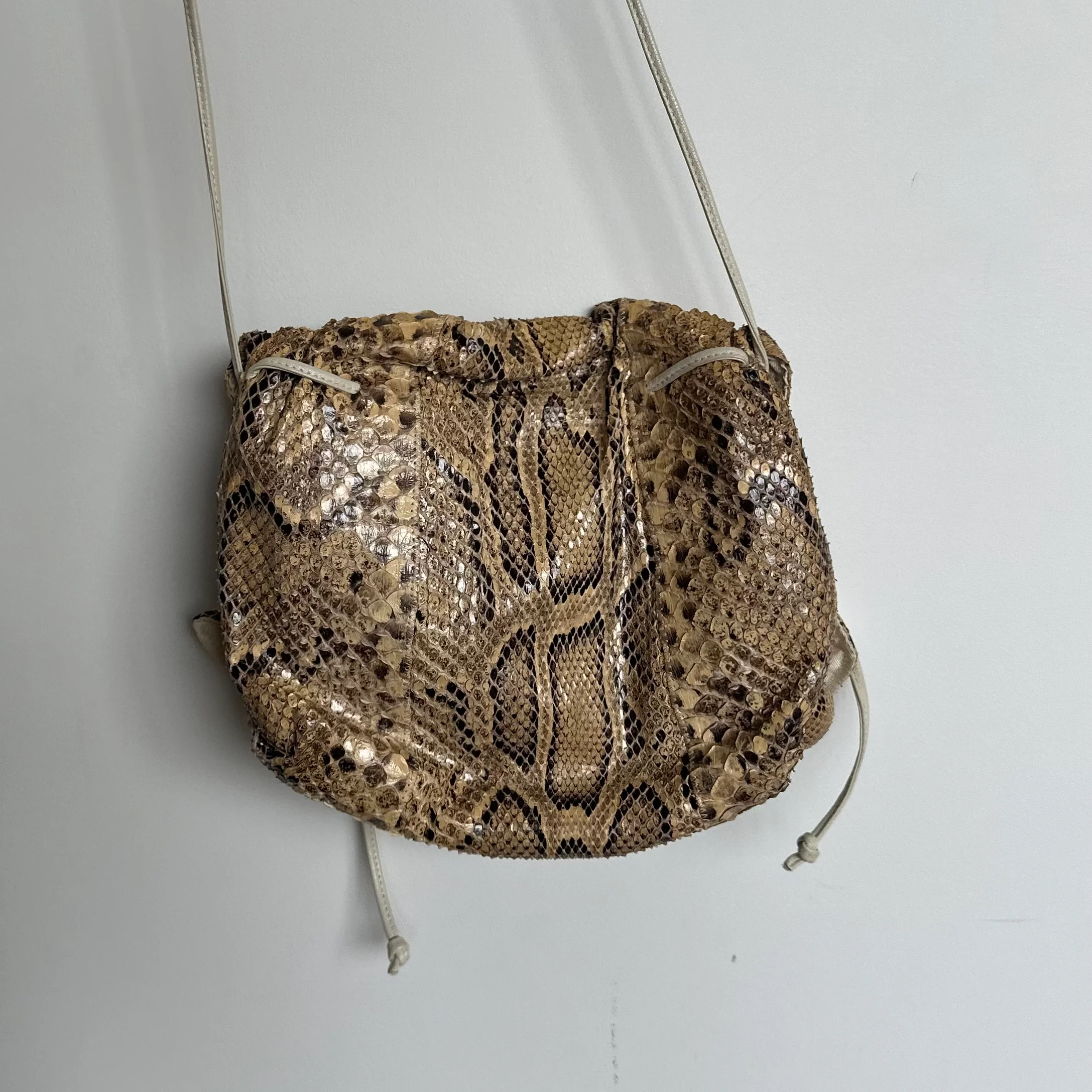 Vintage Snakeskin Crossbody - Image 7